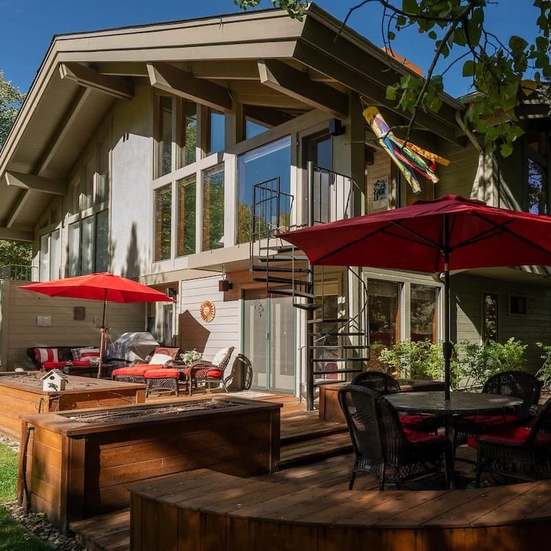Creek Front Duplex | Close to Lifts with Hot Tub