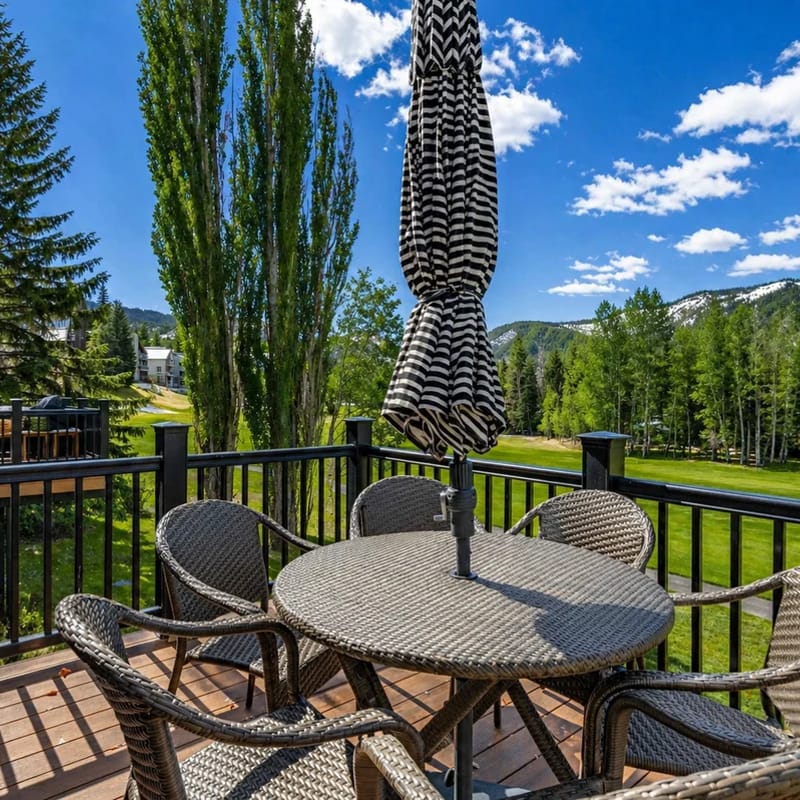 Classic Sun Valley on Hole 1 | Golf Course + Baldy Views