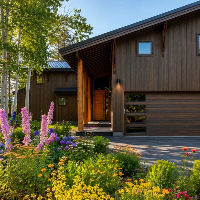 The Sawtooth Modern | Designer Build | Hot Tub | River Access